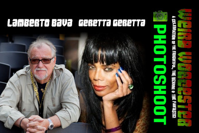 Lamberto Bava and Geretta Geretta Photoshoot