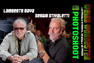 Lamberto Bava and Sergio Stivaletti Photoshoot