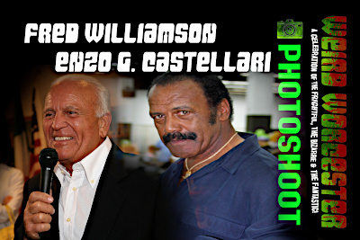 Fred williamson and Enzo G. Castellari Photoshoot