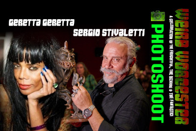 Geretta Geretta and Sergio Stivaletti Photoshoot